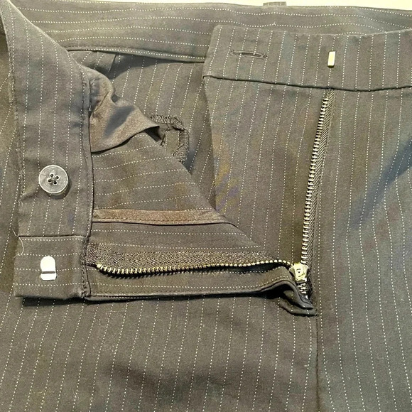 Prologue Ebony Fresh white pinstriped women’s trousers size 14 1 back - Picture 11 of 17